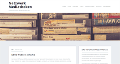 Desktop Screenshot of netzwerk-mediatheken.de